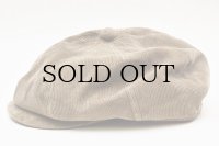 Taiga Takahashi　" NEWSBOY CAP "　col.Gray Beige