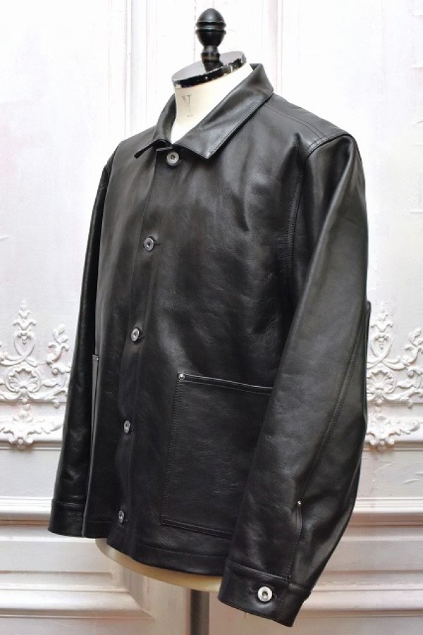 画像3: T.T　" LEATHER JACKET c.1930's "　col.Black
