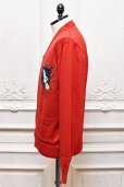 画像3: KHOKI　" Embroidered rocket cardigan "　col.Red (3)
