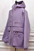 画像2: amachi.　" Double Layer Work Jacket - Natural Dye "　col.Purple (2)