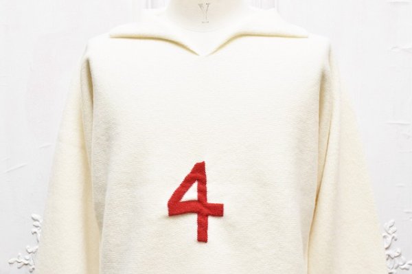 画像2: A MACHINE　" Minimum Conditions Sweater "　col.Raw White