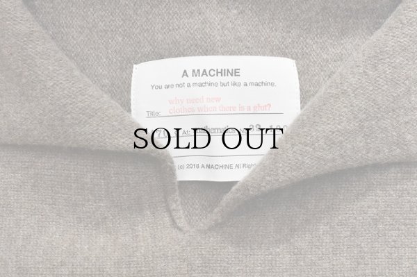 画像5: A MACHINE　" Minimum Conditions Sweater "　col.Mocha