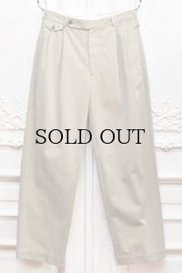 A.PRESSE　" Type.2 Chino Trousers "　col.Beige