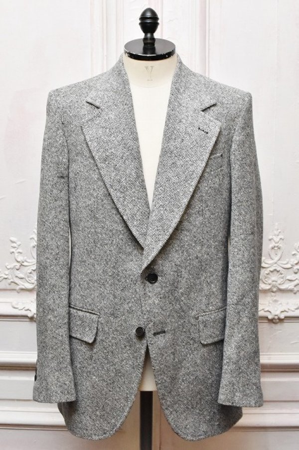 画像1: HUSBANDS　" Single Breasted Jacket - Classic Fit "　col.Black and White