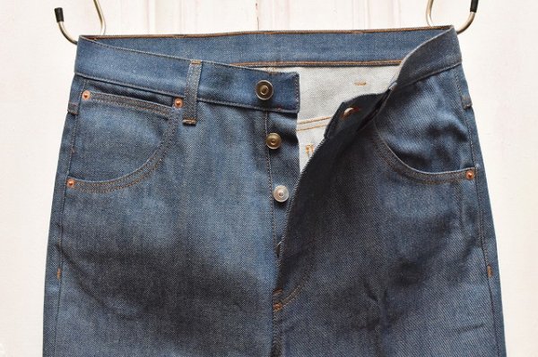 画像2: HUSBANDS　" High Waisted Jeans - Flraed Leg "　col.Greencast Indigo