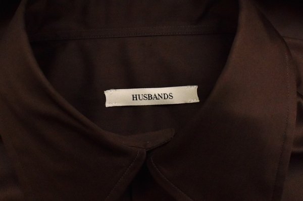 画像5: HUSBANDS　" Shirt With Exaggerated Collar and Cuffs - Classic Fit "　col.Chocolate