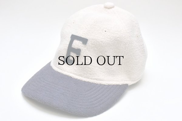 画像1: FilMelange　" VALENTO - VINTAGE UNEVEN DYED SWEAT CAP "　col.Fade White