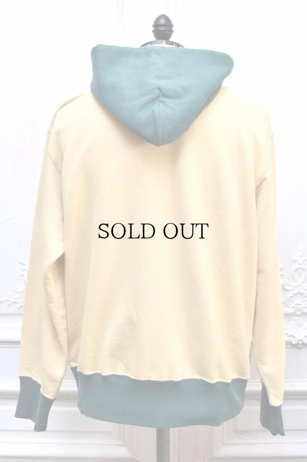 画像4:  FilMelange　" VIDAL - VINTAGE UNEVEN DYED SWEAT "　col.Fade Yellow