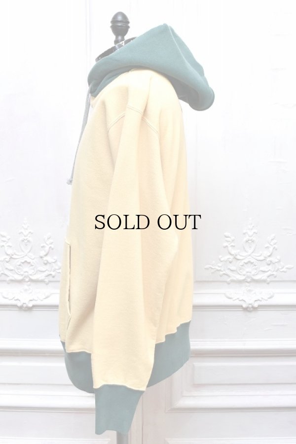 画像3:  FilMelange　" VIDAL - VINTAGE UNEVEN DYED SWEAT "　col.Fade Yellow