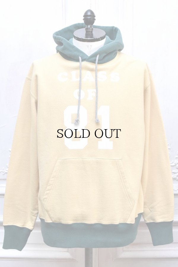 画像1:  FilMelange　" VIDAL - VINTAGE UNEVEN DYED SWEAT "　col.Fade Yellow