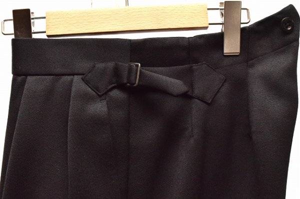 画像5: Fumiya Hirano THE TROUSERS　" SAVILE ROW - STAND EVEN 323 18340 "　col.Black