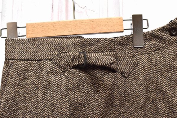 画像5: Fumiya Hirano THE TROUSERS　" SAVILE ROW - Shetland Weavings RL-12 "　col.DK Brown