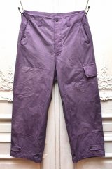 amachi.　" Double Knee Cargo Pants - Heavy Weight "　col.Purple