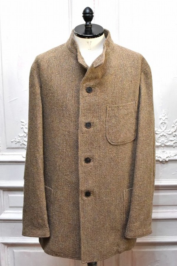 画像1: A.PRESSE　" Tweed Hunting Jacket "　col.Brown