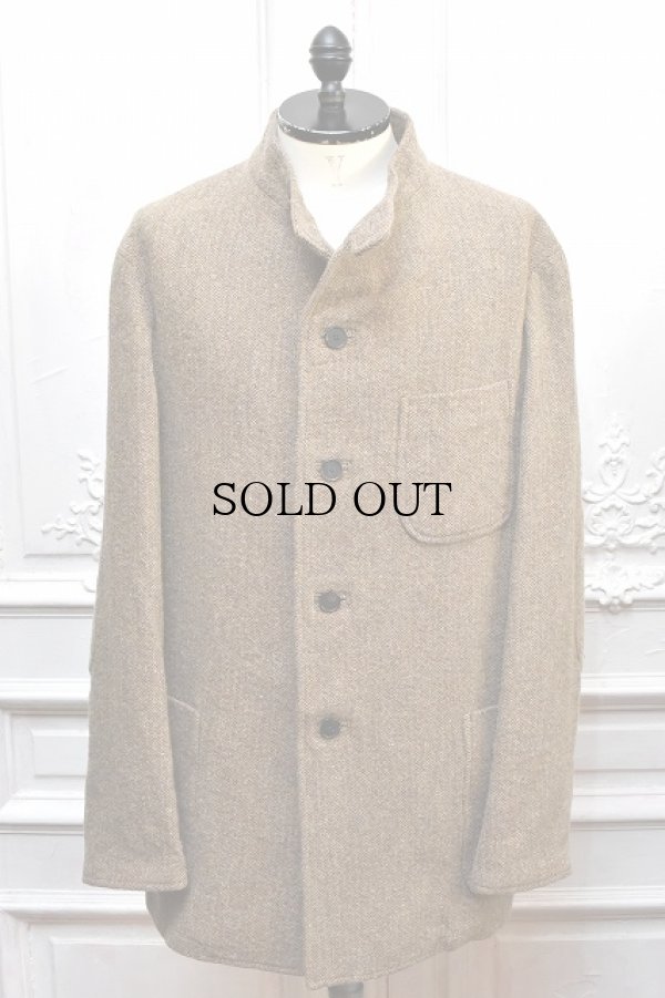 画像1: A.PRESSE　" Tweed Hunting Jacket "　col.Brown