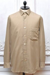 Salvatore Piccolo　" Regular Color Flannel Shirt "　col.Beige