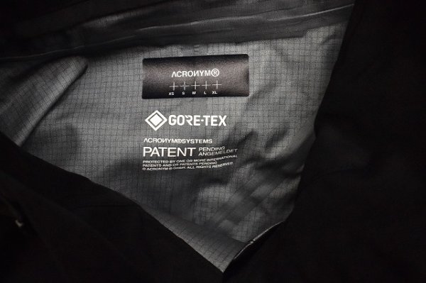 画像12: ACRONYM　" 3L GORE -TEX® PRO INTEROPS JACKET "　col.Black-Black