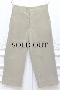 TUKI　" wide trousers "　col.khaki(03)