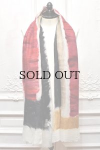 SILVANA MANETTI　" CASHMERE WOOL STOLE -  CASSIOPEA "　col.As Sample