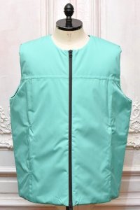 GR10K　" INSULATED PADDED VEST - WR LAMINATED 2L "　col.Menth