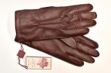 DENTS　" HAIR SHEEP  GLOVE - CASHMERE LINING "　col.English Tan
