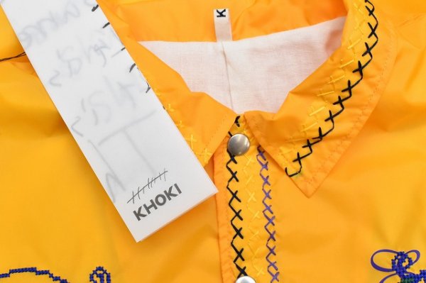 画像5: KHOKI　" Cross-stitch Coach Jacket "　col.Yellow
