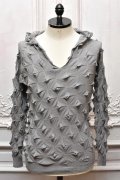 A MACHINE　" Not Shibori Hoodie "　col.Gray