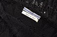 画像5: Cristaseya 　" Linen Lace Sweater "　col.Black (5)