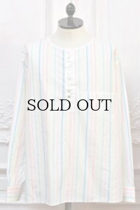 NICENESS　" D.D.Smith - Henley neck T-shirt "　col.Multi
