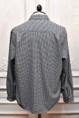 画像4: A MACHINE　" Open-collared Shirts-blanch pattern-sea "　col.Checkered (4)