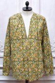 画像1: NICENESS　" ASHA.C - Floral Print Peasant Shirt "　col.Yellow (1)