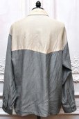 画像5: NICENESS　" MAJAW - Wild Silk Souvenir Shirt "　col.Blue Gray