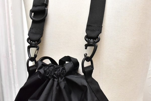 画像3: BAICYCLON by Bagjack 　" DRAWSTRING BAG - LARGE "　col.Black