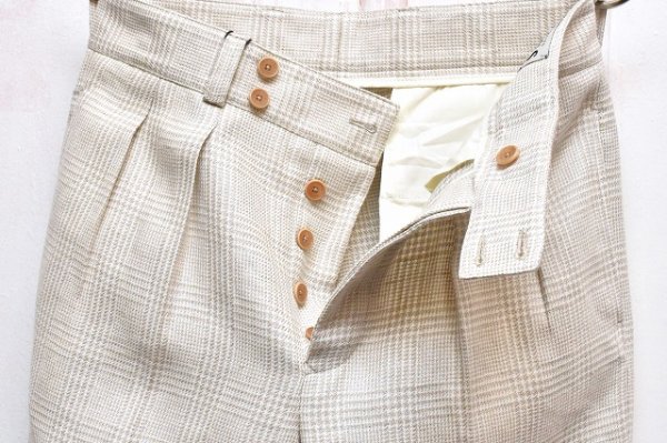 画像3: BERNARD ZINS　" GURKA "　col.White Glen Check