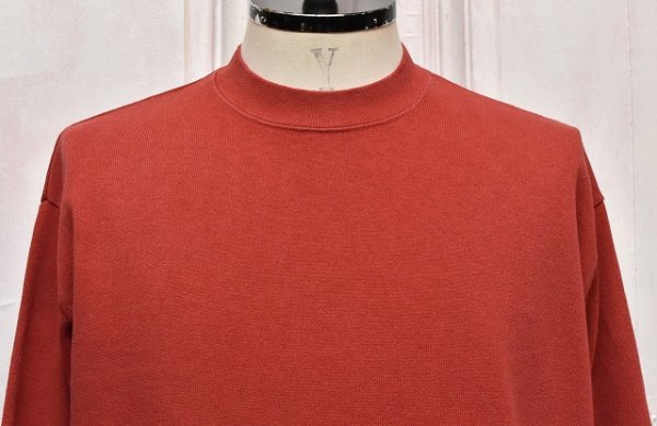 画像2: A.PRESSE　" Vintage L/S T-shirt "　col.Red
