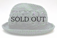 Nine Tailor　" Pentzia Hat "　col.Green x Purple