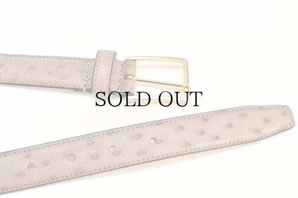 画像3: Le Yucca's　" Y08/26 - OSTRITCH BELT "　col.Grey