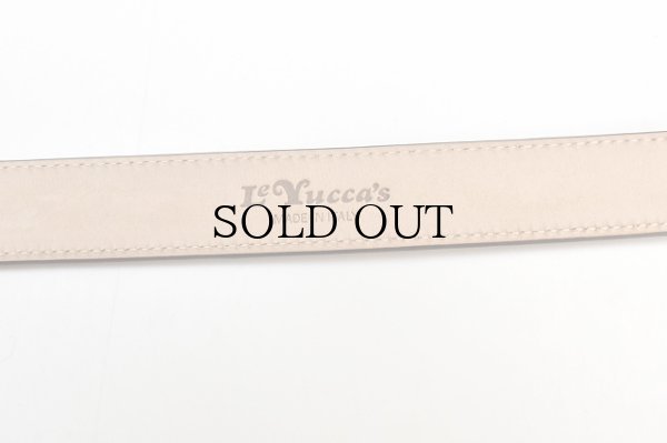 画像5: Le Yucca's　" Y08/26 - OSTRITCH BELT "　col.Cognac
