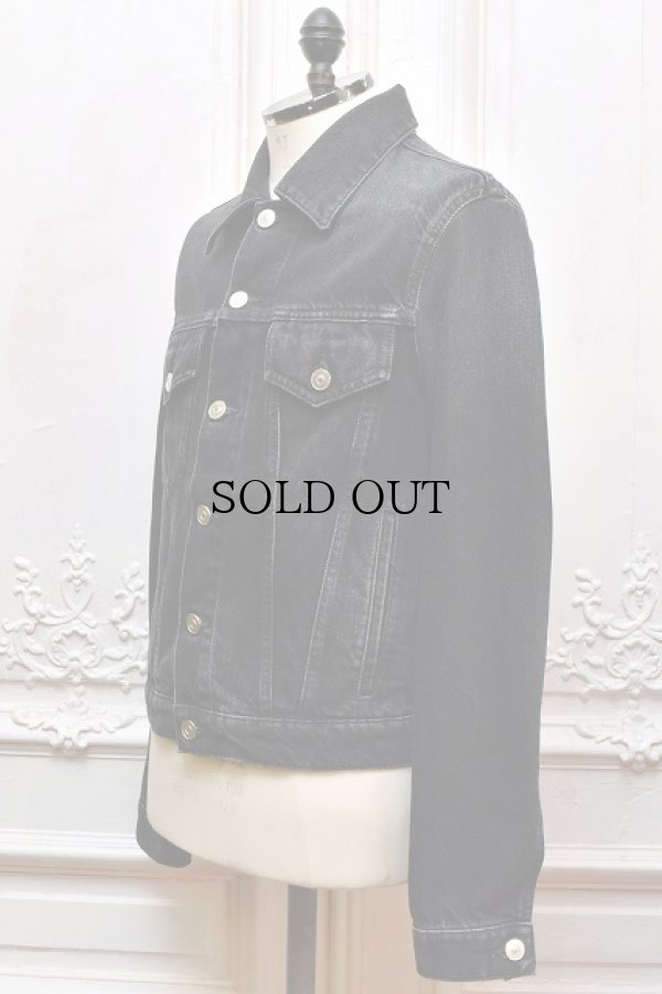 画像3: HUSBANDS　" Trucker Jacket in Denim "　col.Washed Black