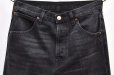 画像2: HUSBANDS　" Flared High Waisted Jeans in Denim  "　col.Washed Black (2)