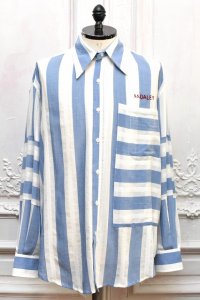 S.S Daley　" Denton - Long Sleeve Shirt "　col.Blue/White