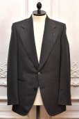 画像1: HUSBANDS　" Single Breasted Jacket "　col.Brown and Navy Striped (1)