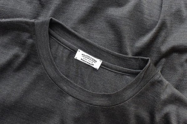 画像3: MAATEE＆SONS　" Pocket Tee - Washable silk "　col.Cgrey