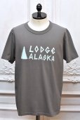 画像1: TACOMA FUJI RECORDS　" Lodge ALASKA LOGO - by Matt Leines "　col.Charcoal (1)