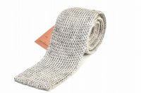 m's braque　" Knit Tie - Vintage "　col.Gray