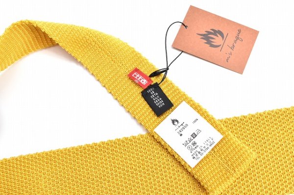 画像3: m's braque　" Knit Tie - Vintage "　col.Yellow