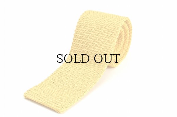 画像1: m's braque　" Knit Tie - Vintage "　col.Yellow
