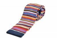 m's braque　" Knit Tie - Vintage "　col.Multi