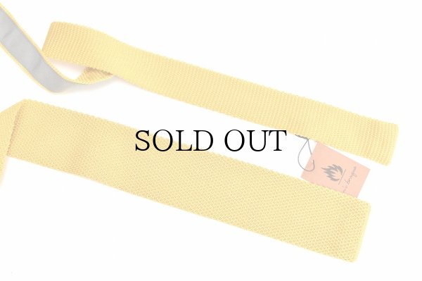 画像2: m's braque　" Knit Tie - Vintage "　col.Yellow