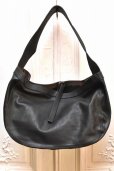 画像1: Taiga Takahashi　" NEWSBOY BAG - HORSE LEATHER "　col.Black (1)